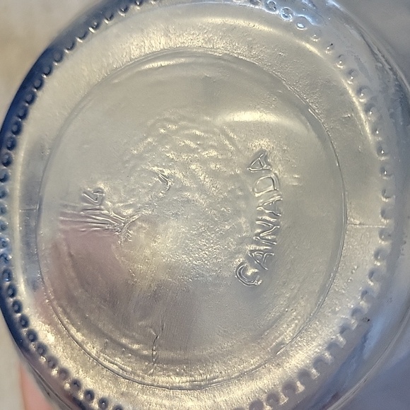 Vintage Country Fair Drinking Jar Clear Blue - Picture 7 of 7